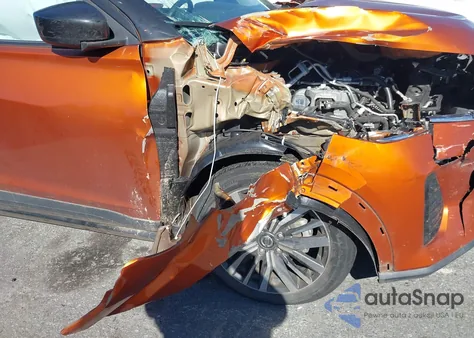 2021 Nissan Kicks Sv Xtronic Cvt z USA, uszkodzony, nr VIN 3N1CP5CV2ML547800